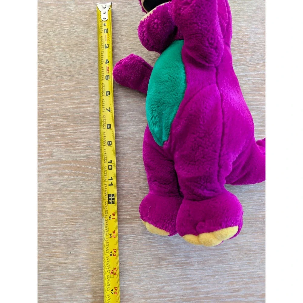 90s Vintage Original Barney Stuffed Plush Lyons Backyard Gang Dinosaur T-Rex Toy